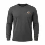 T-Shirt me Mëngë të Gjata – Gri e errët